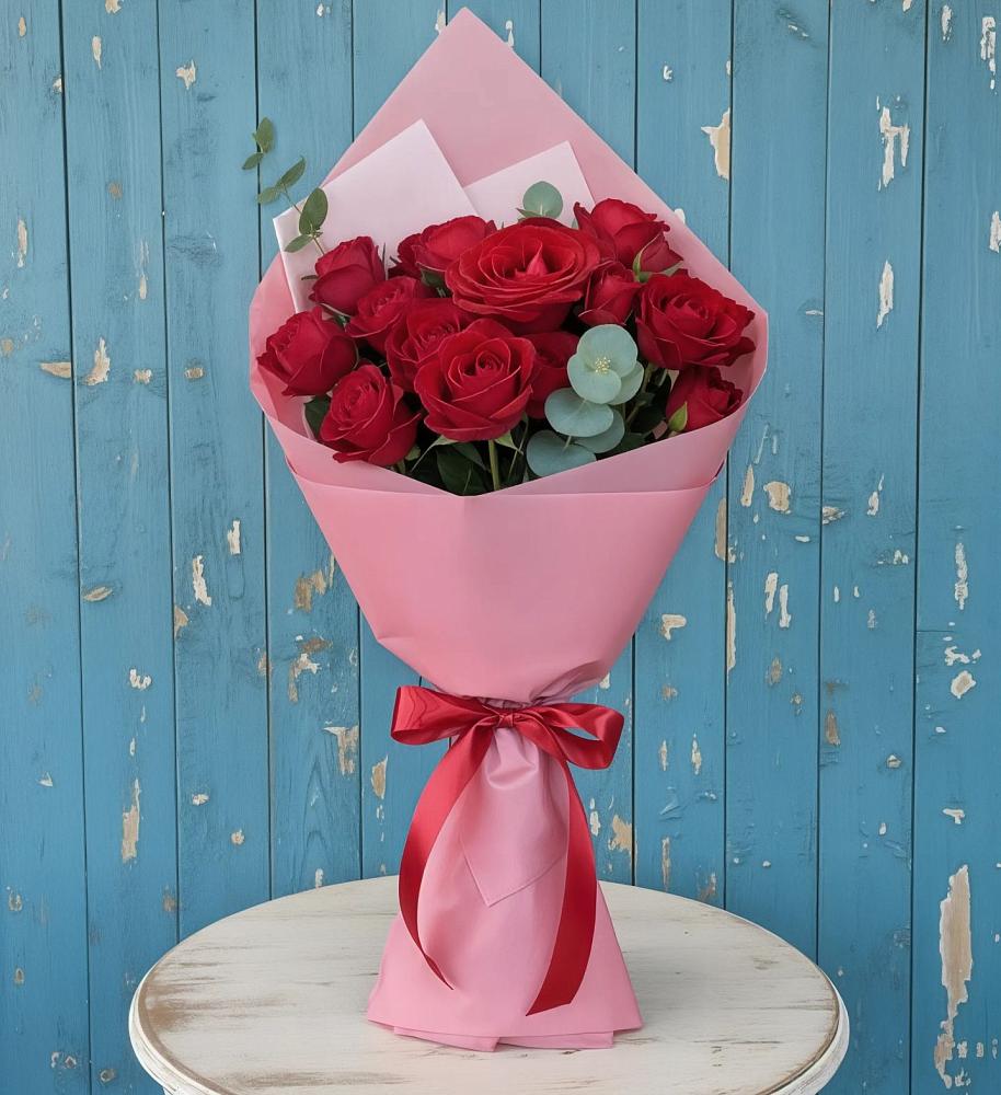 Букет цветов из: Розы в Сингапай