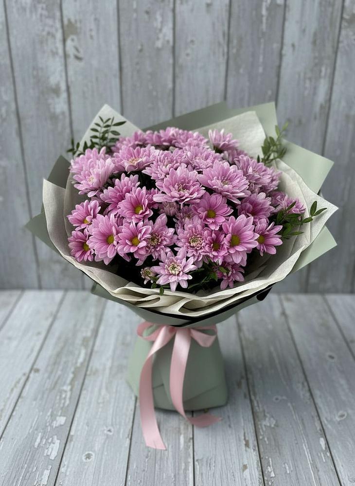 Букет цветов из: Хризантемы в Сингапай