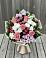 Букет цветов из: Альстромерии, Гвоздики, Розы и Хризантемы в Сингапай