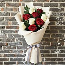 Букет цветов из:  Розы в Сингапай