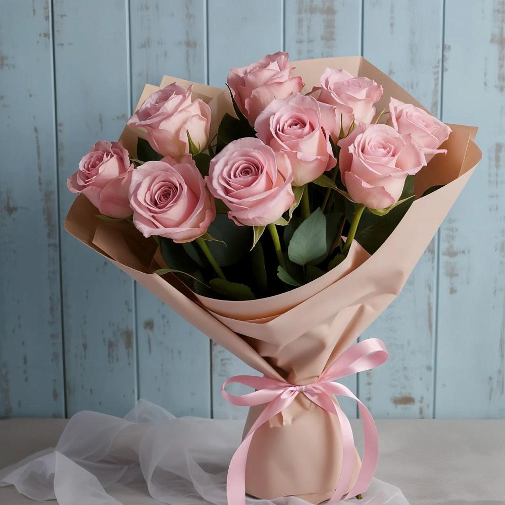 Букет цветов из: Розы в Сингапай