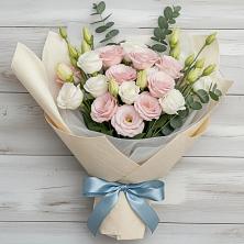 Букет цветов из:  Лизиантусы в Сингапай