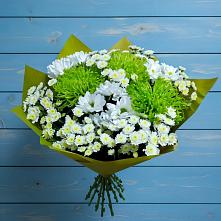 Букет цветов из:  Хризантемы в Сингапай