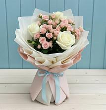 Букет цветов из:  Розы в Сингапай