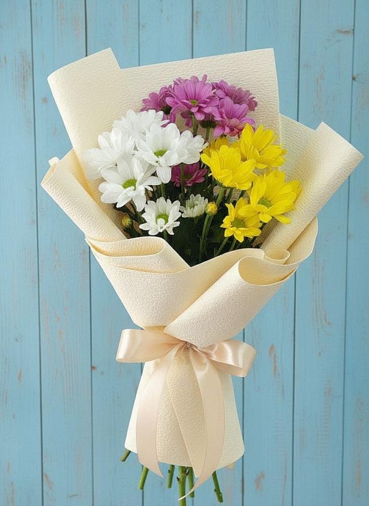 Букет цветов из: Хризантемы в Сингапай