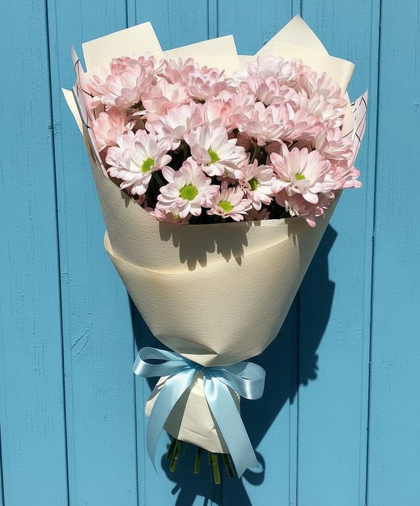 Букет цветов из: Хризантемы в Сингапай