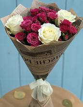 Букет цветов из:  Розы в Сингапай