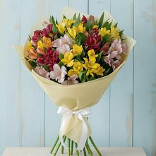 Букет цветов из:  Альстромерии в Сингапай
