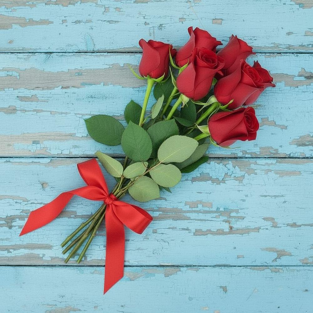 Букет Красные розы в Сингапай