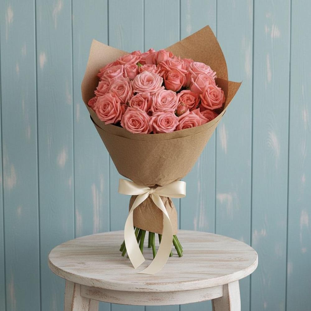 Букет цветов из: Розы в Сингапай