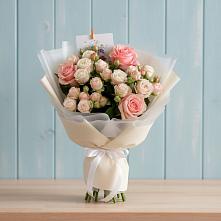 Букет цветов из:  Розы в Сингапай