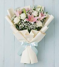 Букет цветов из:  Лилии в Сингапай