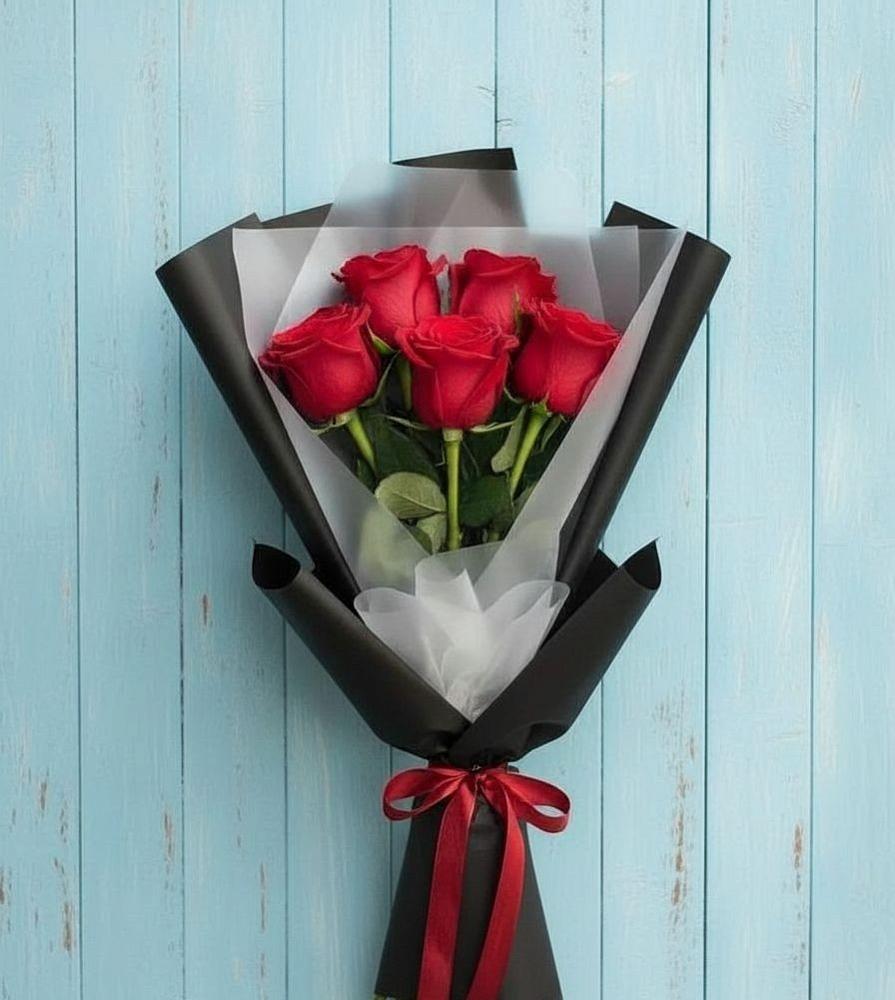 Букет цветов из: Розы в Сингапай