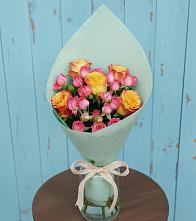 Букет цветов из:  Розы #REPLACE_PRED# Сингапай